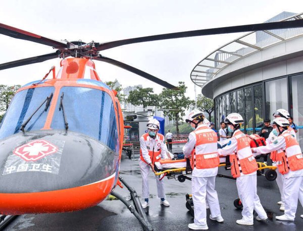 广州已基本构建“1小时低空医疗救援圈”
