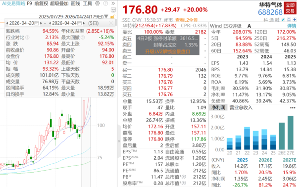 A股又一大牛股诞生，周内大涨94%，年内已猛涨208%